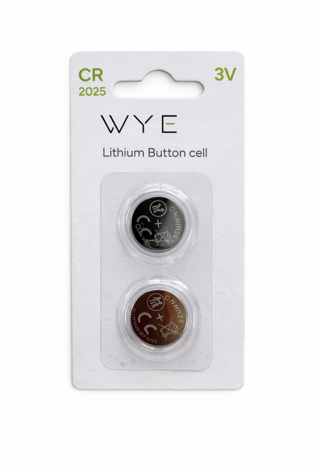 WYE Lithium Button Cell CR2032