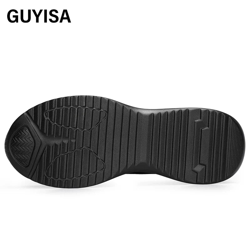GUYISA Brand 2026 New CE Steel Toe Breathable Safety Shoes Men's Steel Toe Work Shoes for Men