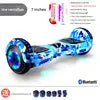 Hot Sale 2021 6.5inch Electric Hoverboard with LED Lights Balance Wheel 8.5inch China A8 300w 36v Double Wheel Hover Scooter