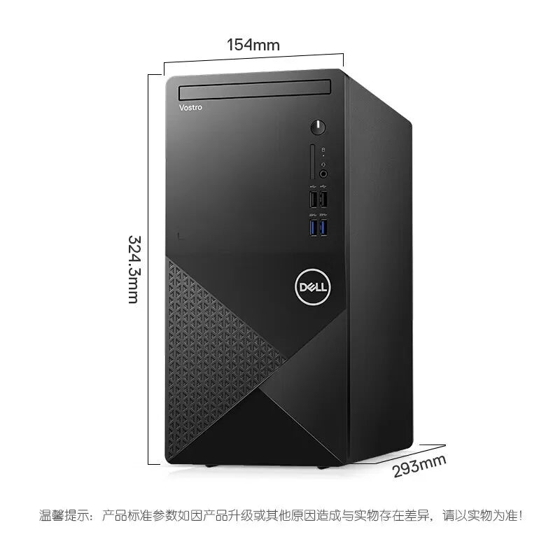 Ordinateur Portable De Ll Vostro Desktop V3910 I3-12100 8g 512g Workstation Pc Computer