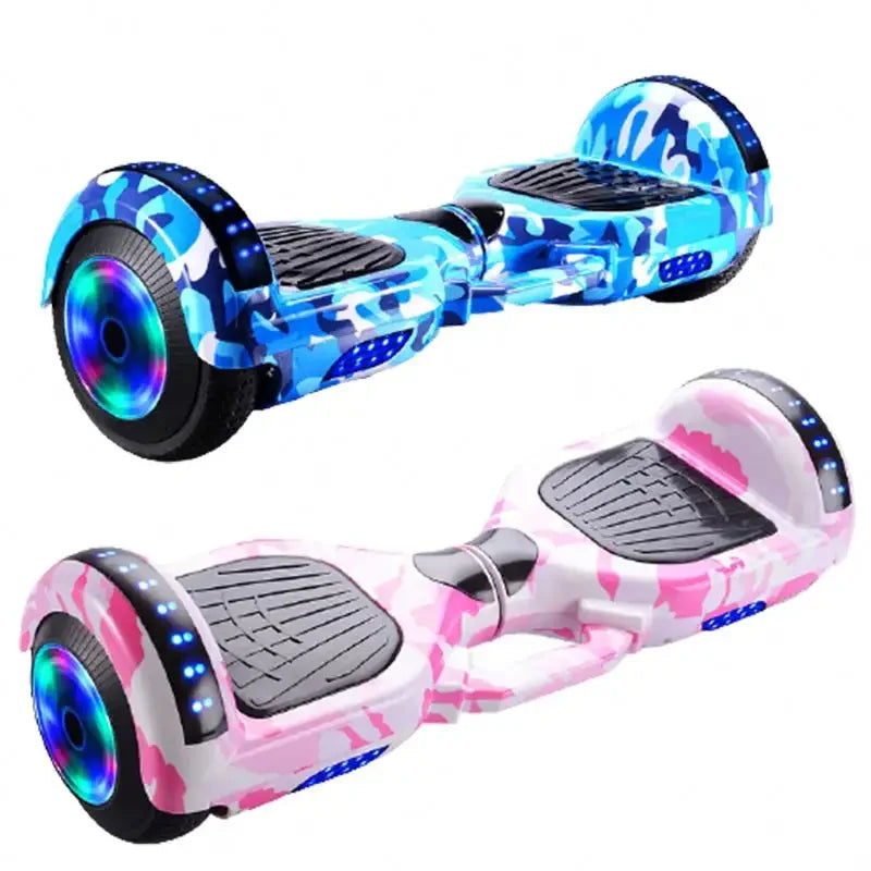 China Customized Two Wheel Smart Balance Electric Scooter 6.5/8/10 Inch Motors App Control 36V Electric Hoverboard for Kids 6-12