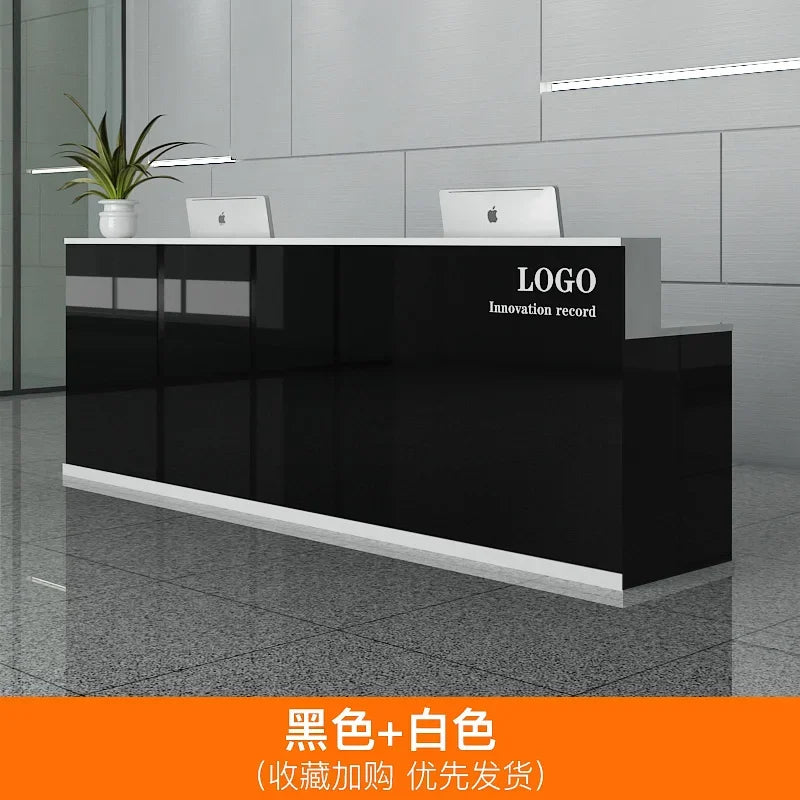 Office Design Reception Desks BeautyModern Checkout Counter Reception Desks Luxury Salon Mostrador Negocio Commercial Furniture