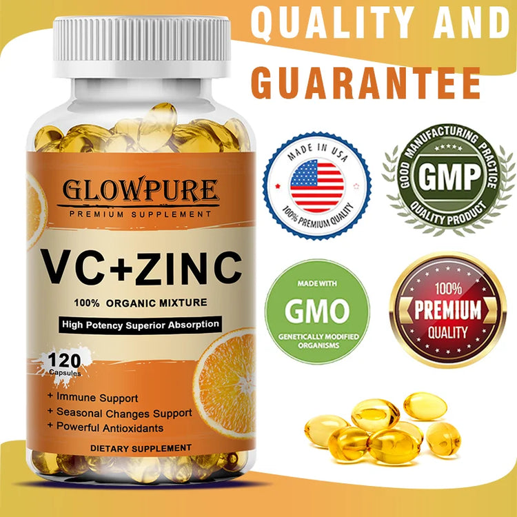 Mineral supplement with zinc in original product packaging