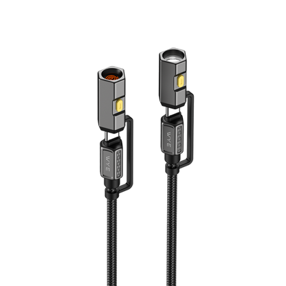 Y-DC73-4IN1 USB-C to USB-C 240W Charging Cable Black