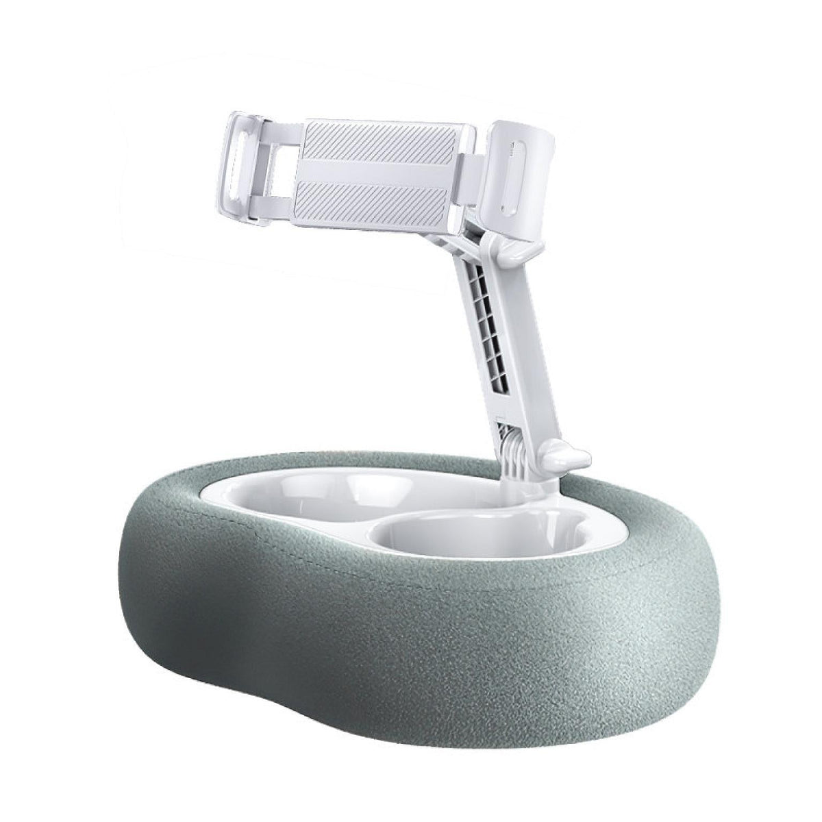 Tablet &amp; Smartphone Pillow Stand Grey