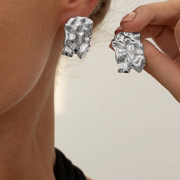Wholesale Normcore Geometric Drop Earrings