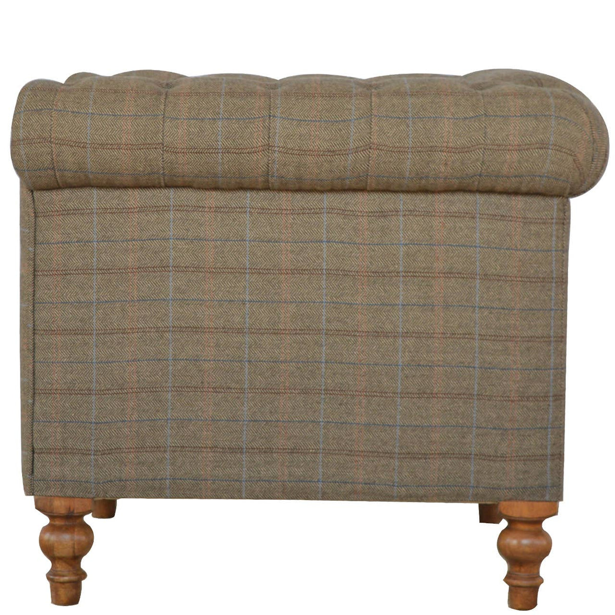 Wholesale Multi Tweed 2 Seater Chesterfield Sofa