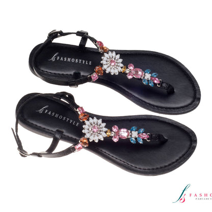 Wholesale Genuine Leather Multi-colour Sandals - Made in India