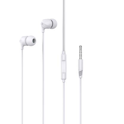 Y-EP19-J Wired Earphones White