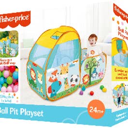 Wholesale Fisher-Price Long Ball Pit Playset – 25PCS