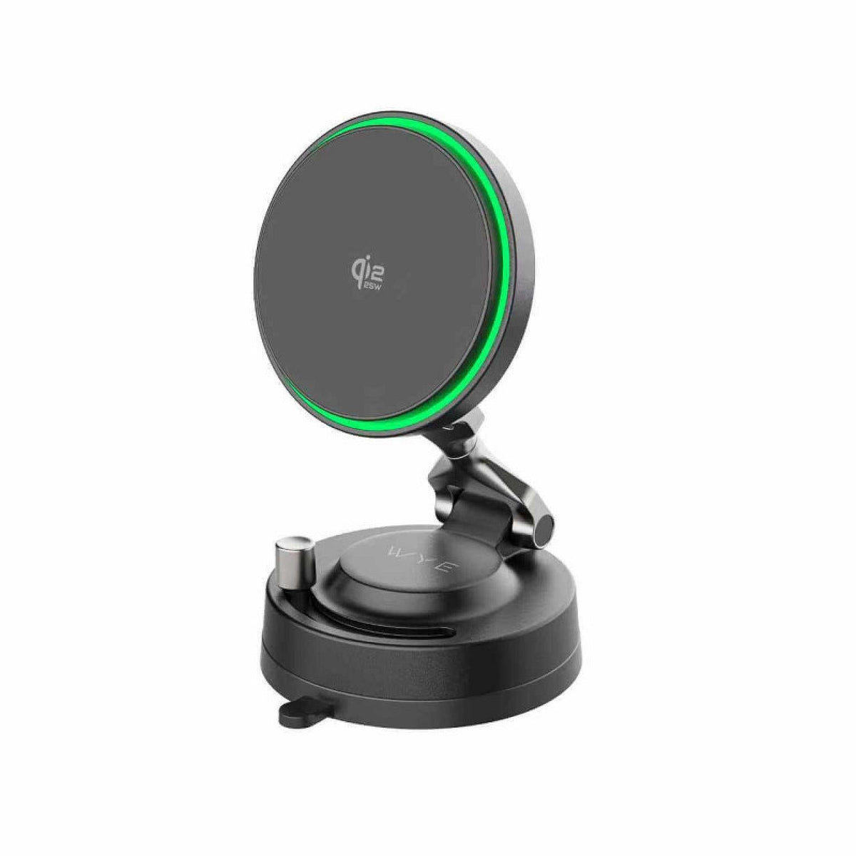 Magnetic Wireless Charging Dashboard Mount Black