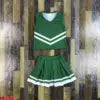 Sleeveless Girls Clothing Set Durable Cotton Fabric Comfortable Breathable Nice Color Cheer Uniforms for Children