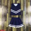 Sleeveless Girls Clothing Set Durable Cotton Fabric Comfortable Breathable Nice Color Cheer Uniforms for Children
