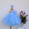Princess Dress for Baby Girls Floral Beaded Chiffon Dress with Competitive Price Made in Vietnam OEM ODM for Children