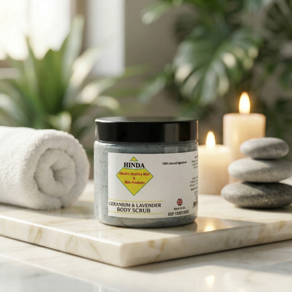 Geranium & Lavender Body Scrub