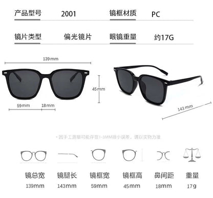 3 Pairs of Polarized Glasses for Men and Women, Lightweight Classic Square Men'S Sports Glasses, UV Resistant, Used for Cycling