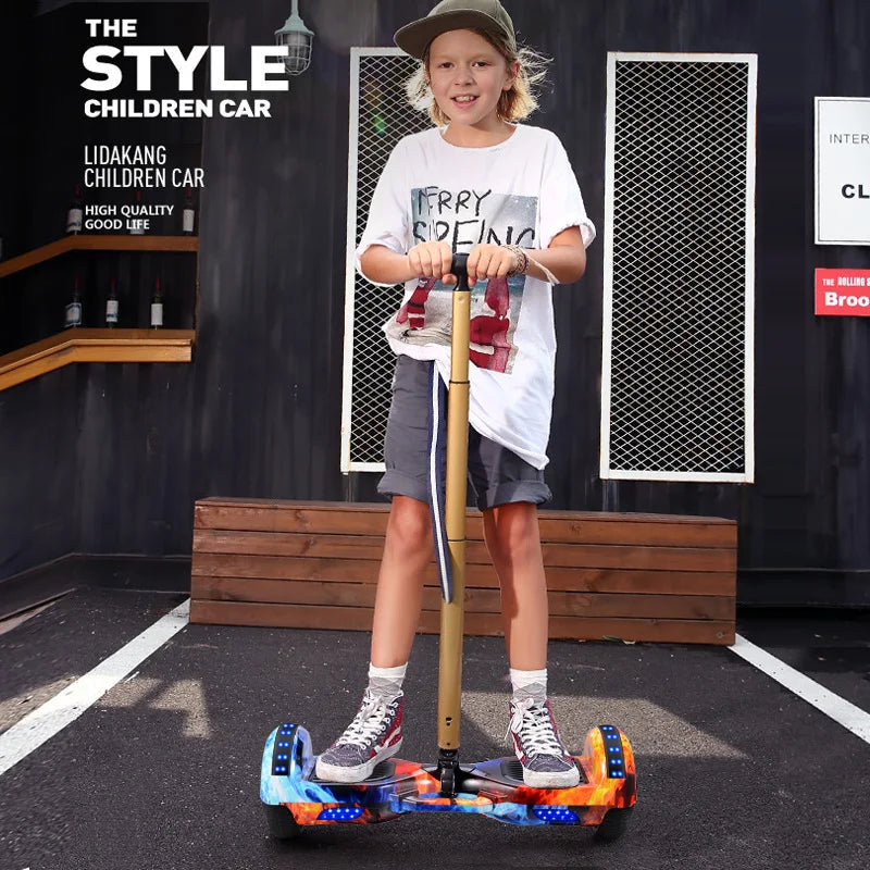 EU Stock 350W Hoverboard with 6.5/8/10 Inch Motors 350W App Control 36V Electric Hoverboard for Children 350W Smart Sensor