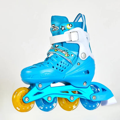 EACHkids Skate Outdoor Roller Skates 4 Wheels Patines Skating Shoes With Wheels for Girl Boys Kids