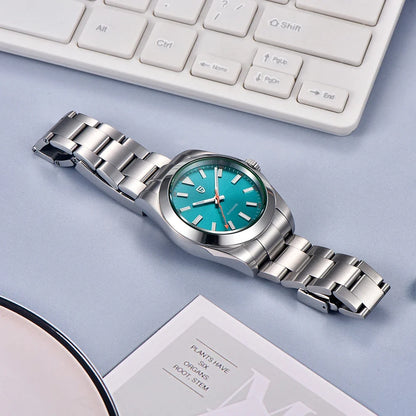 PAGANI DESIGN Men's Watches Luxury Automatic Watch for Men Green Glass Mechanical Watches AR Sapphire Glass Wristwatch Men 2026