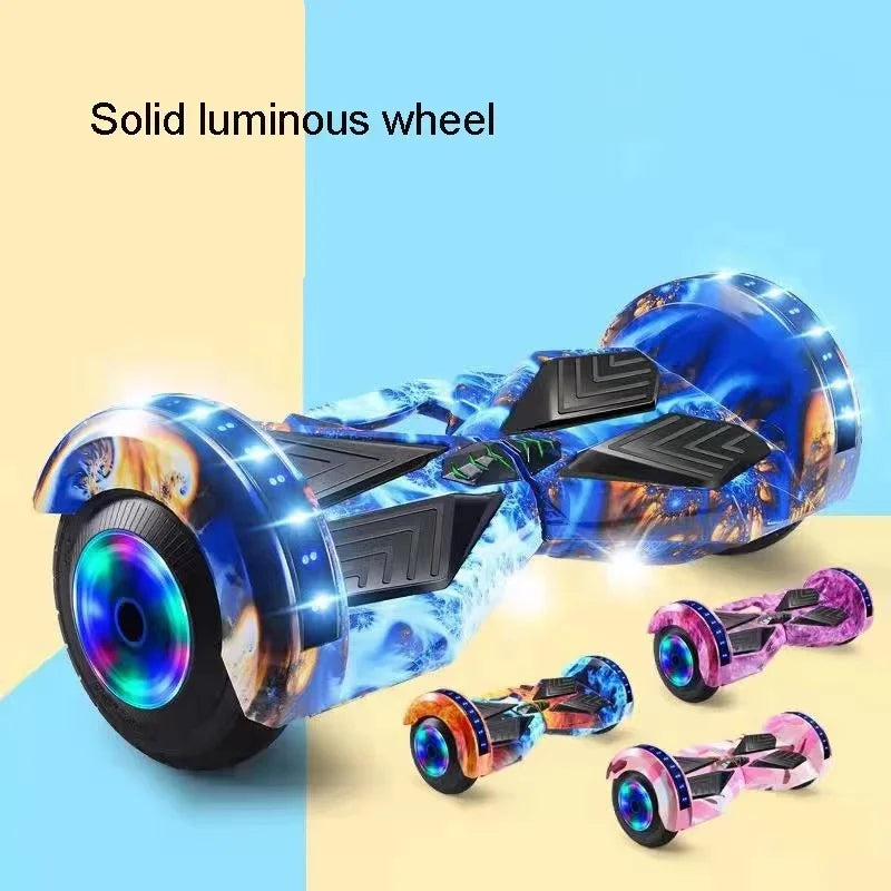 EU Stock 350W Hoverboard with 6.5/8/10 Inch Motors 350W App Control 36V Electric Hoverboard for Children 350W Smart Sensor
