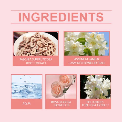 Roxelis For Women  Lasting Light Fresh Floral Peony Charm Rose Fragrance Perfume