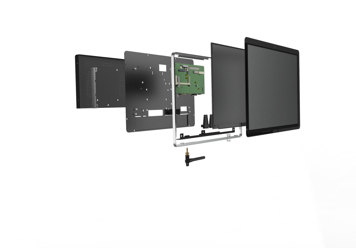 OEM Touchscreen Monitor 13.3 14 15.6 17.3 18.5 Inch Industrial Panel PC N5095 Wall Mount AIO PC