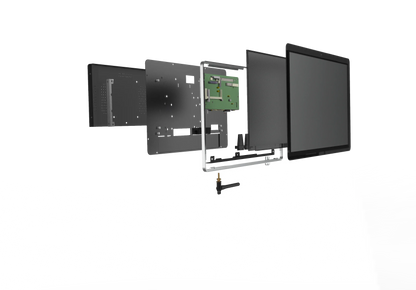 OEM Touchscreen Monitor 13.3 14 15.6 17.3 18.5 Inch Industrial Panel PC N5095 Wall Mount AIO PC