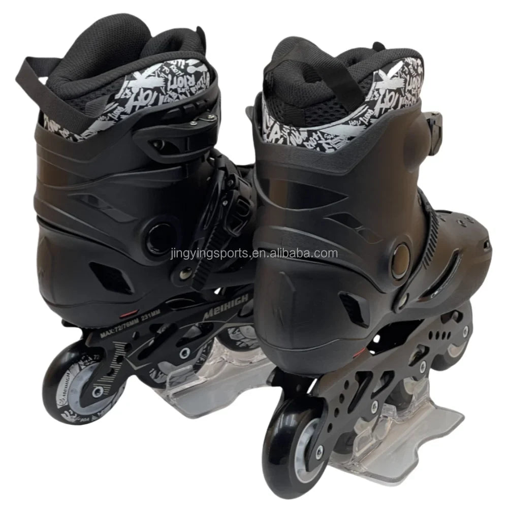 Jinyin Roller Skates Wholesale Inline Skates Professional Slalom Freestyle Inline Speed Rochelle Roller Skating Shoes for Adults