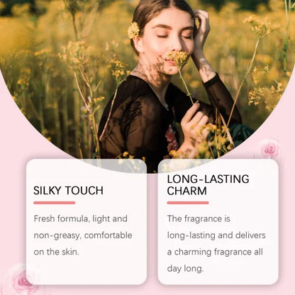 Roxelis For Women  Lasting Light Fresh Floral Peony Charm Rose Fragrance Perfume