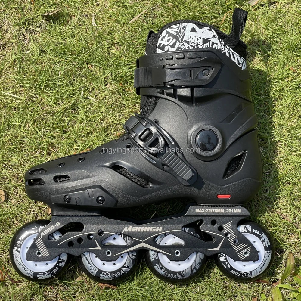 Jinyin Roller Skates Wholesale Inline Skates Professional Slalom Freestyle Inline Speed Rochelle Roller Skating Shoes for Adults