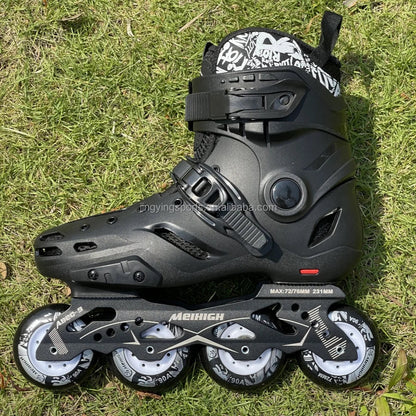 Jinyin Roller Skates Wholesale Inline Skates Professional Slalom Freestyle Inline Speed Rochelle Roller Skating Shoes for Adults