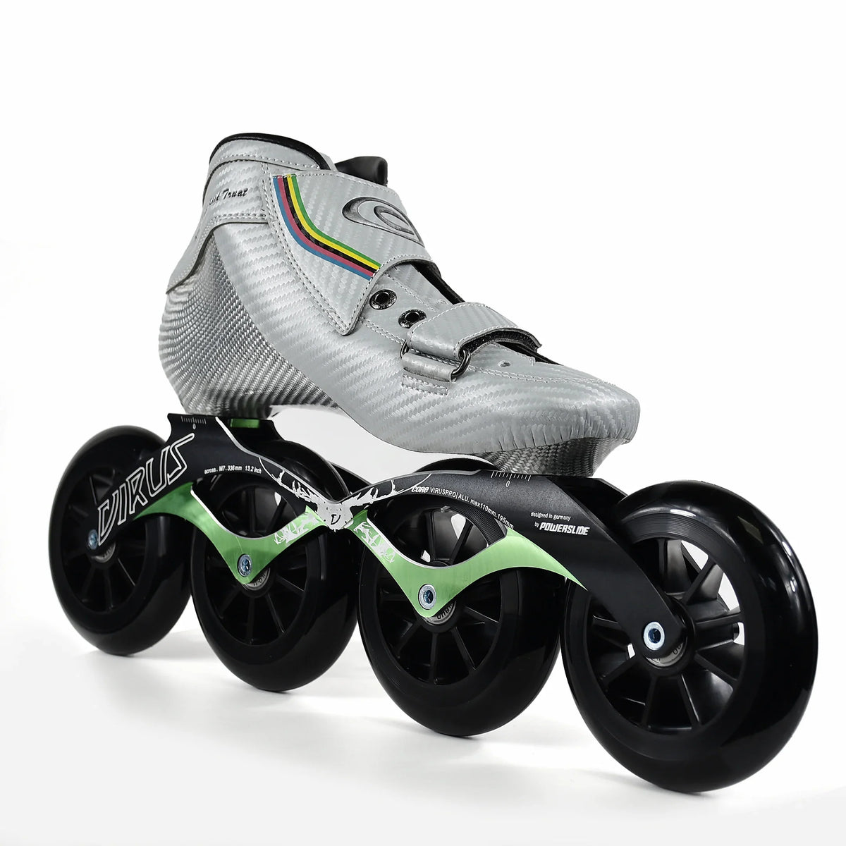 Professional Racing Carbon Fiber Inline Speed Skating Shoes Outdoor Roller Shoes