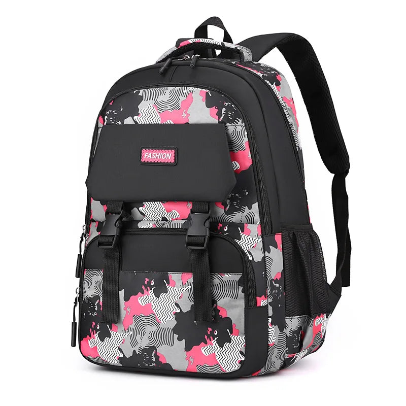 Cross-Border Students' Schoolbags Boys and Girls 1-6 Grade Shoulder Bags Primary Senior High School Wholesale for Children