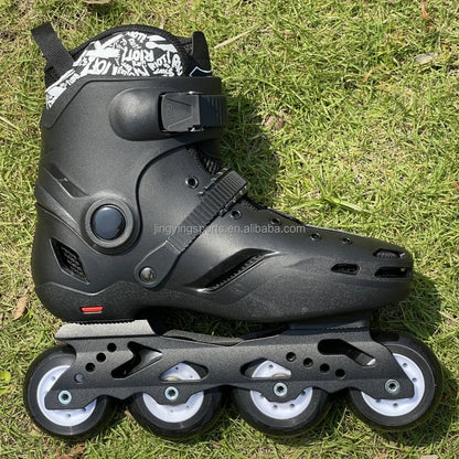Jinyin Roller Skates Wholesale Inline Skates Professional Slalom Freestyle Inline Speed Rochelle Roller Skating Shoes for Adults