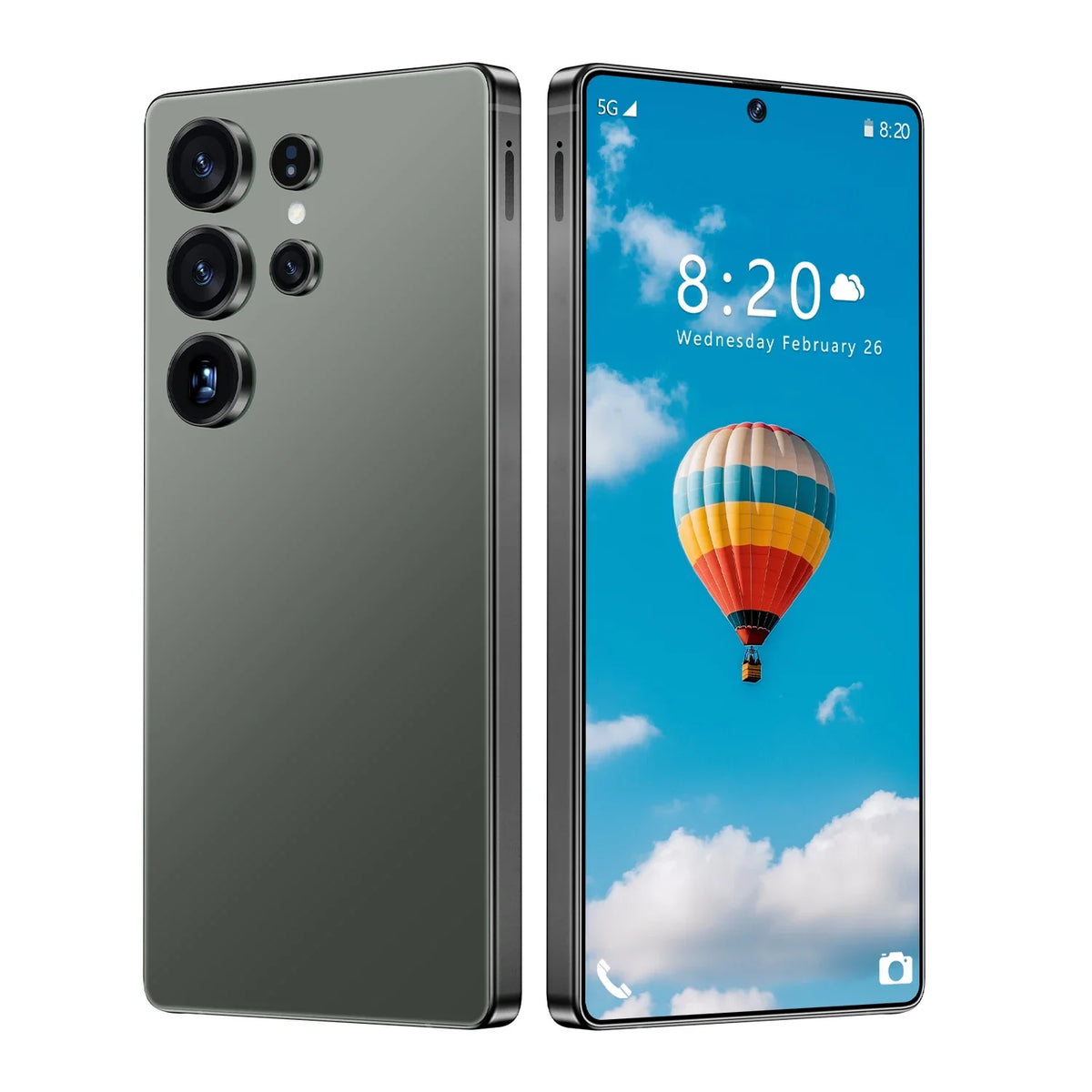 S25 ULTRA 5G Smartphone Top Selling 7.3 Inch HD 4K Screen 108MP Rear Camera French Operating Language Support Compatible CDMA