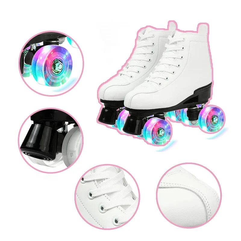 EACH Adult Quad Roller Skates