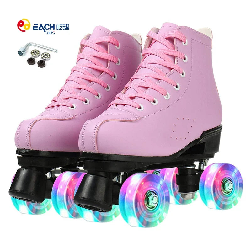 EACH Adult Quad Roller Skates