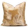 Khaki Leaf Design Cushion Cover 18x18 20x20inches Home Decor Throw Pillow Case  Cushion case for Livingroom