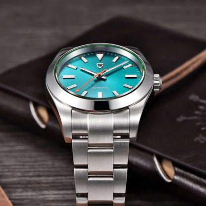PAGANI DESIGN Men's Watches Luxury Automatic Watch for Men Green Glass Mechanical Watches AR Sapphire Glass Wristwatch Men 2026