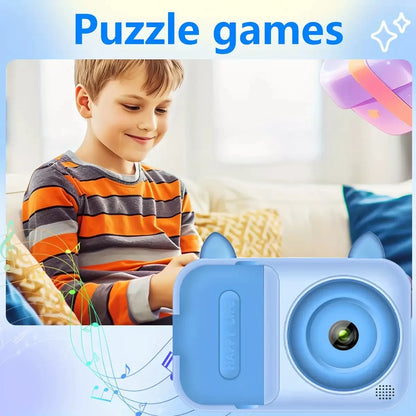 Children Digital Camera Children's Educational Toys Gifts Video Camera Camcorder Mini Cartoon Kids Photo Camera for Kids