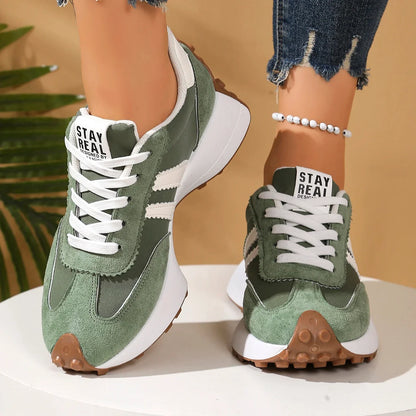 2026 Women Sneakers Spring New Luxury Flat Comfortable Slip on Soft Trend Sneakers Women Lightweight Outdoor Shoes for Women
