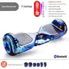 Hot Sale 2021 6.5inch Electric Hoverboard with LED Lights Balance Wheel 8.5inch China A8 300w 36v Double Wheel Hover Scooter