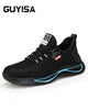 GUYISA Brand 2026 New CE Steel Toe Breathable Safety Shoes Men's Steel Toe Work Shoes for Men