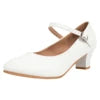 EU & US in Stock Changzhou Character Dance Shoes Black and Tan for Women Heel Shoes