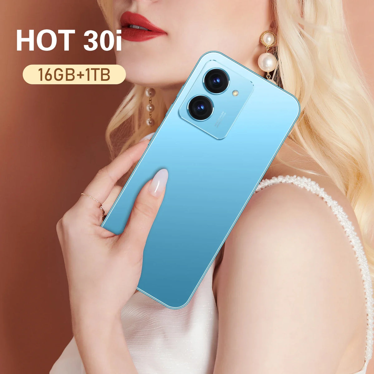 New Design Smartphone 7.2 Inch with  Large Memory Smartphone Mobile Phone with 4G/5G Dual Sim Card