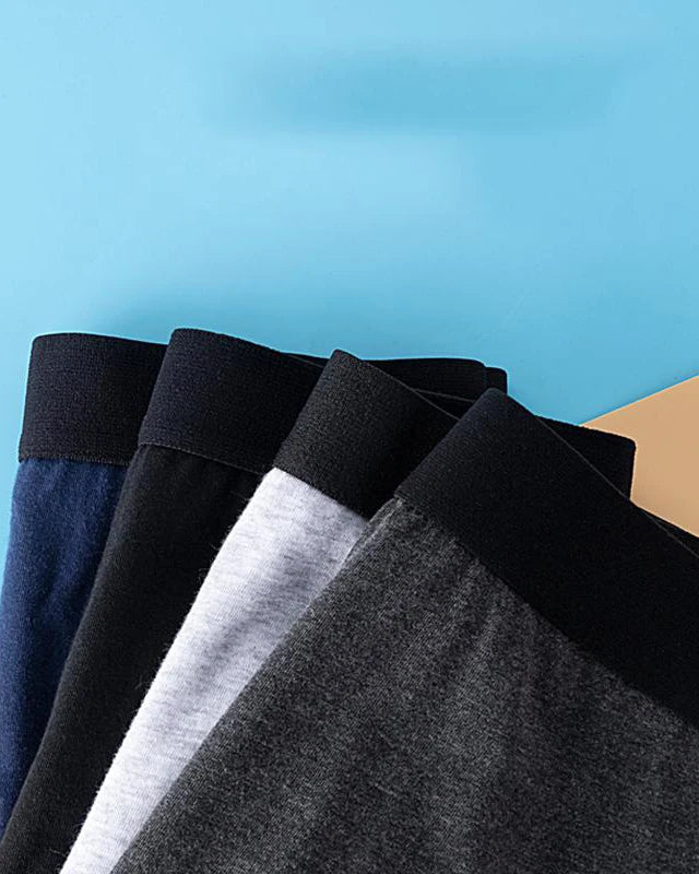 10PCS Clean Color Men's Boxer Shorts for Teenagers, Children, Men and Women, Daily Wear Underwear