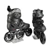 2025 Jingying Custom Factory 3 Wheels Inline Adjustable Slalom Roller Skates CNC Aluminum Frame Freestyle Roller Skating Shoes