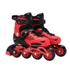 Roselle Adjustable Size PU Wheels Professional Slalom Inline Roller Skates Freestyle Skating Shoes for Children 4 Seasons