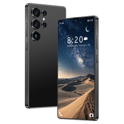 Unlocked 7.3-Inch S25 Ultra 16GB+1TB Android 14 Smartphone Original 5G Cellphone with Quad Core CPU and HD Screen Resolution