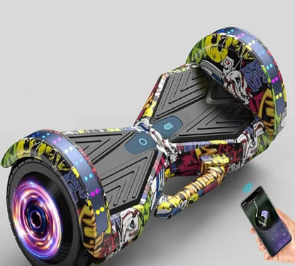 Hot Sell 8 Inch Self-balancing Electric Scooter Hoverboard for Adults Kids Daily Commuting Outdoor Leisure with LED Lights
